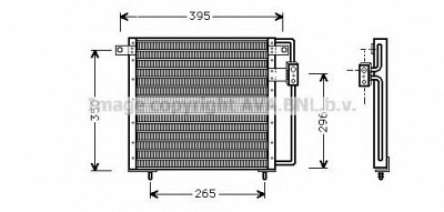 AVA QUALITY COOLING cr5017 -  Конденсатор, кондиционер